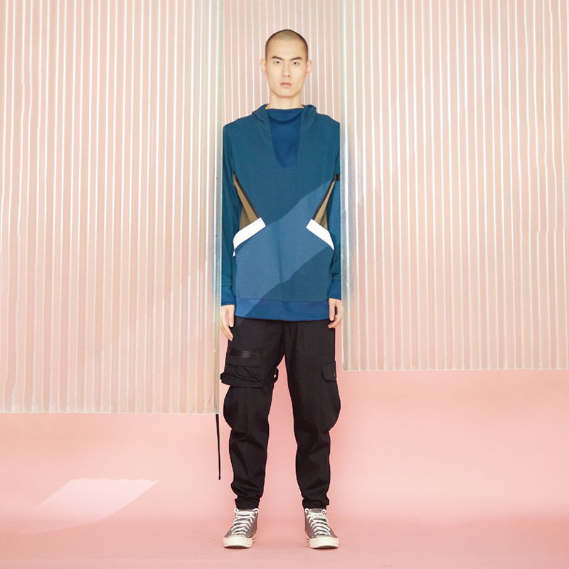 WEAVISM BARRETT SWEATER - BLUE