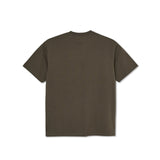 POLAR SKATE SHADOW TEE BROWN