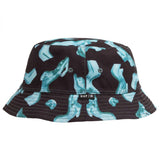 HUF HER REVERSIBLE BUCKET HAT BLACK