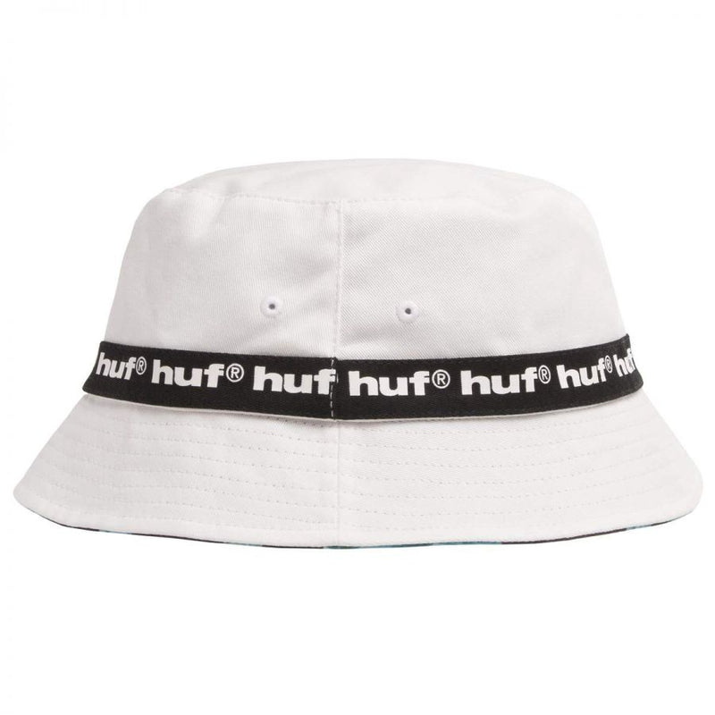 HUF HER REVERSIBLE BUCKET HAT BLACK