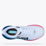 HOKA ONE ONE MEN MACH 5 WHITE / SCUBA BLUE