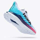 HOKA ONE ONE MEN MACH 5 WHITE / SCUBA BLUE