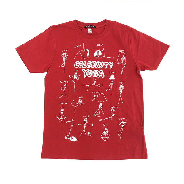 BLACK SCORE BSMCC STICK YOGA T-SHIRT RED