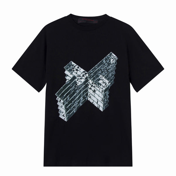 LE FRUIT DEFENDU MULTI-X T-SHIRT BLACK