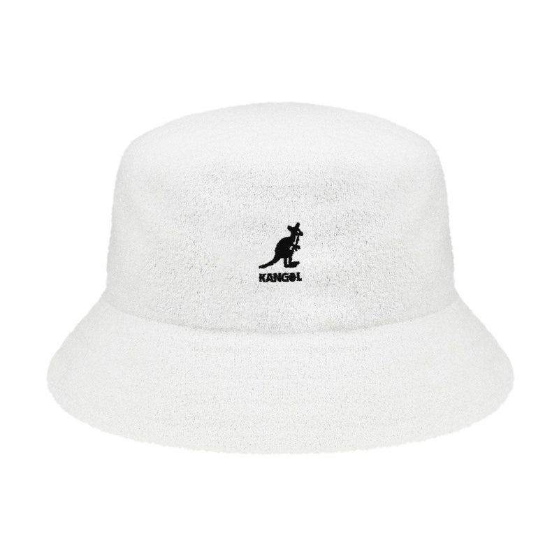 KANGOL BERMUDA BUCKET WHITE