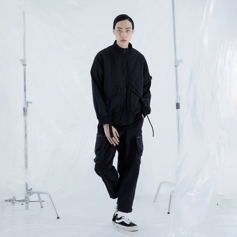 WEAVISM TANK PANTS - BLACK