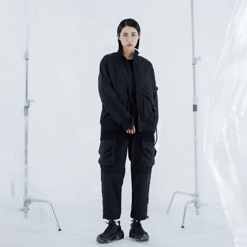 WEAVISM TANK PANTS - BLACK