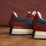 NEW BALANCE 327 NB NAVY WITH NB SCARLET MS327MR RED