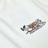 POLAR SKATE BASEBALL TEE WHITE