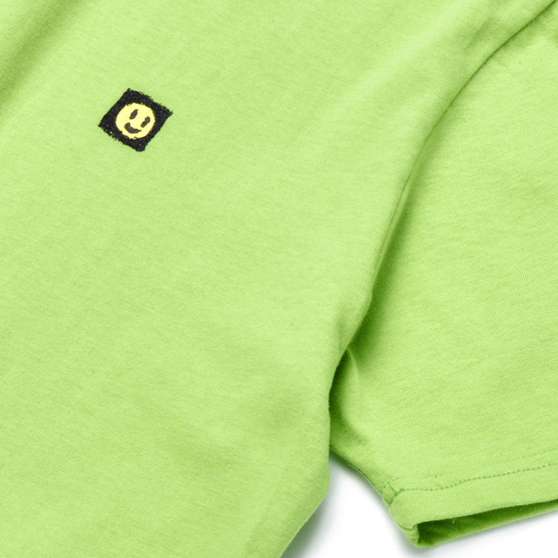 ART OF SCRIBBLE SMILE SHORT SLEEVE T-SHIRT GREEN