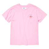 ART OF SCRIBBLE SKULL PARTY SHORT SLEEVE T-SHIRT PINK