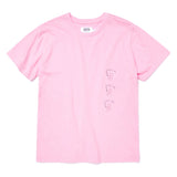 ART OF SCRIBBLE GOOD TIME SHORT SLEEVE T-SHIRT PINK