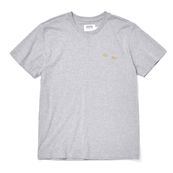ART OF SCRIBBLE EYES SHORT SLEEVE T-SHIRT GREY