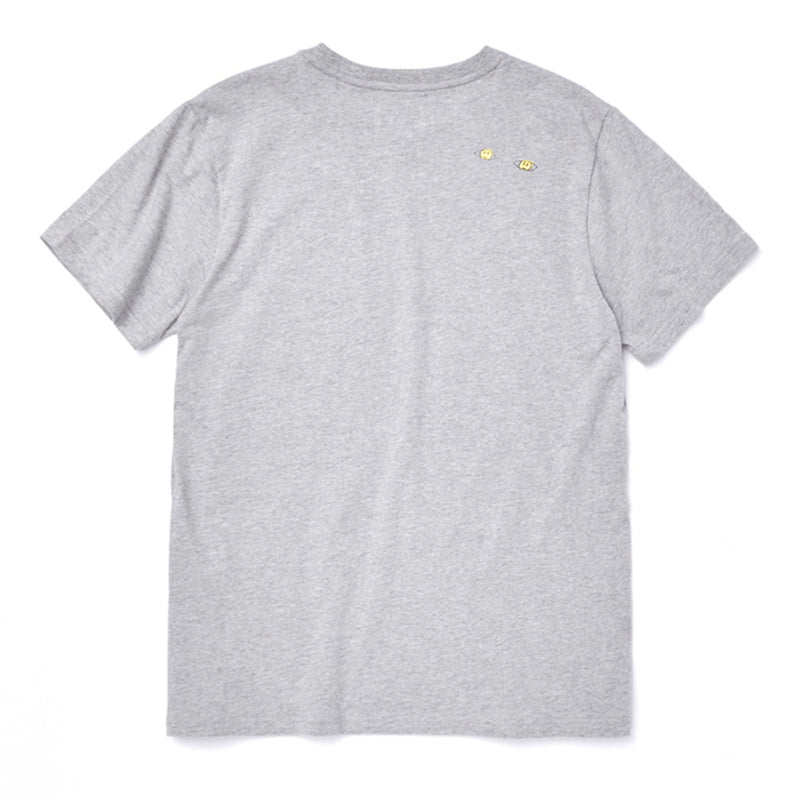 ART OF SCRIBBLE EYES SHORT SLEEVE T-SHIRT GREY