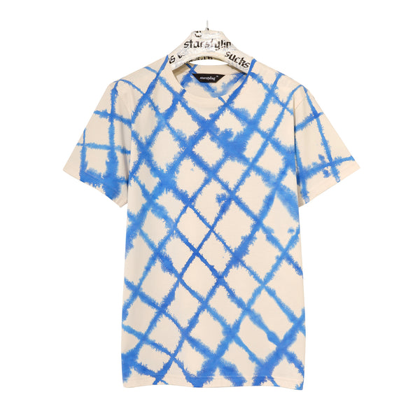 STARSTYLING FENCE T-SHIRT NATURAL-BLUE
