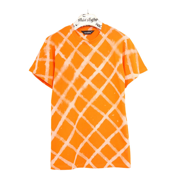 STARSTYLING FENCE T-SHIRT ORANGE