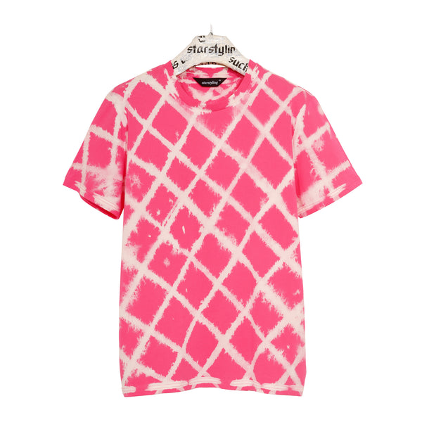 STARSTYLING FENCE T-SHIRT PINK
