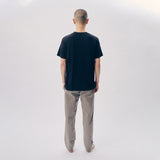 TEE LIBRARY QUESTION TAPE SHORT SLEEVE T-SHIRT BLACK