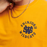 SUPERDRY VINTAGE COLLEGIATE TEE TRACK GOLD