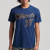 SUPERDRY VINTAGE COLLEGIATE TEE SUPERMARINE NAVY