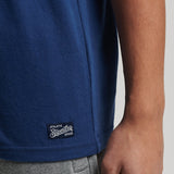 SUPERDRY VINTAGE COLLEGIATE TEE SUPERMARINE NAVY