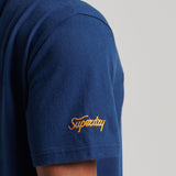 SUPERDRY VINTAGE COLLEGIATE TEE SUPERMARINE NAVY