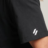 SUPERDRY CODE CORE SPORT TEE BLACK