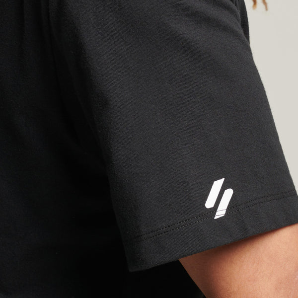 SUPERDRY CODE CORE SPORT TEE BLACK