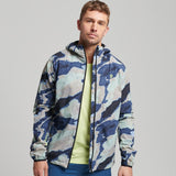 SUPERDRY RUN JACKET ABSTRACT CAMO