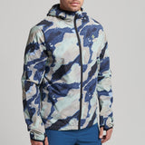 SUPERDRY RUN JACKET ABSTRACT CAMO