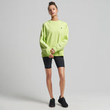 SUPERDRYCORE CREW SWEATSHIRT LIME YELLOW