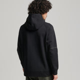 SUPERDRY CODE TECH HOODIE BLACK