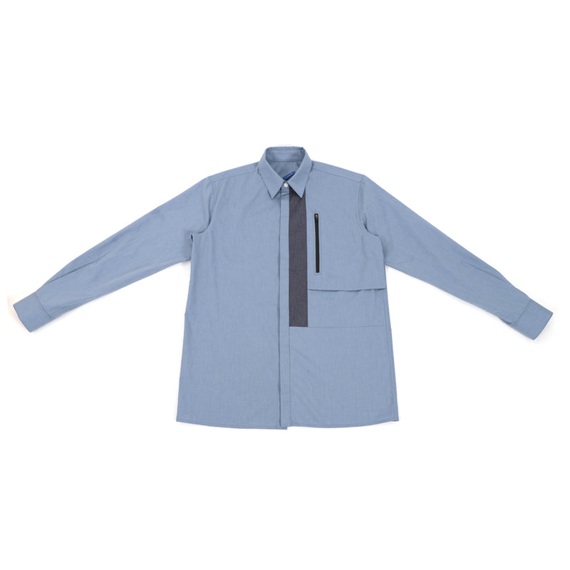 WEAVISM GRANT SHIRT - SKY BLUE