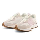 NEW BALANCE 327 SEA SALT WITH PINK HAZE WS327AL