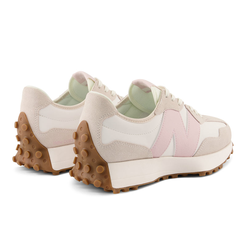 NEW BALANCE 327 SEA SALT WITH PINK HAZE WS327AL