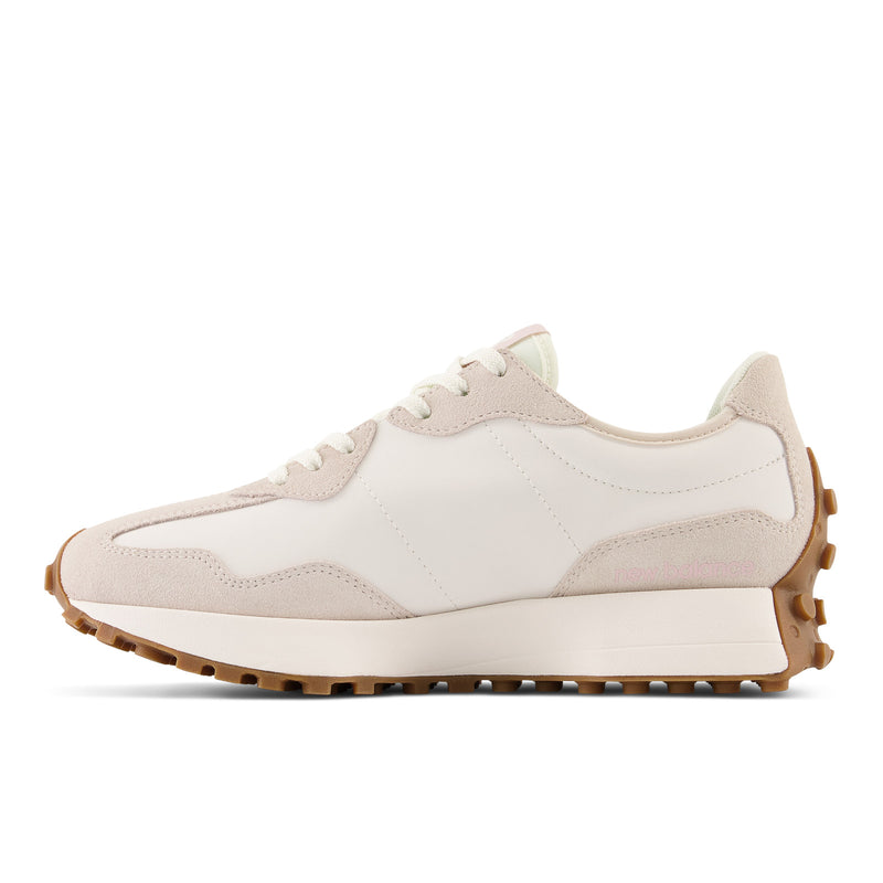 NEW BALANCE 327 SEA SALT WITH PINK HAZE WS327AL